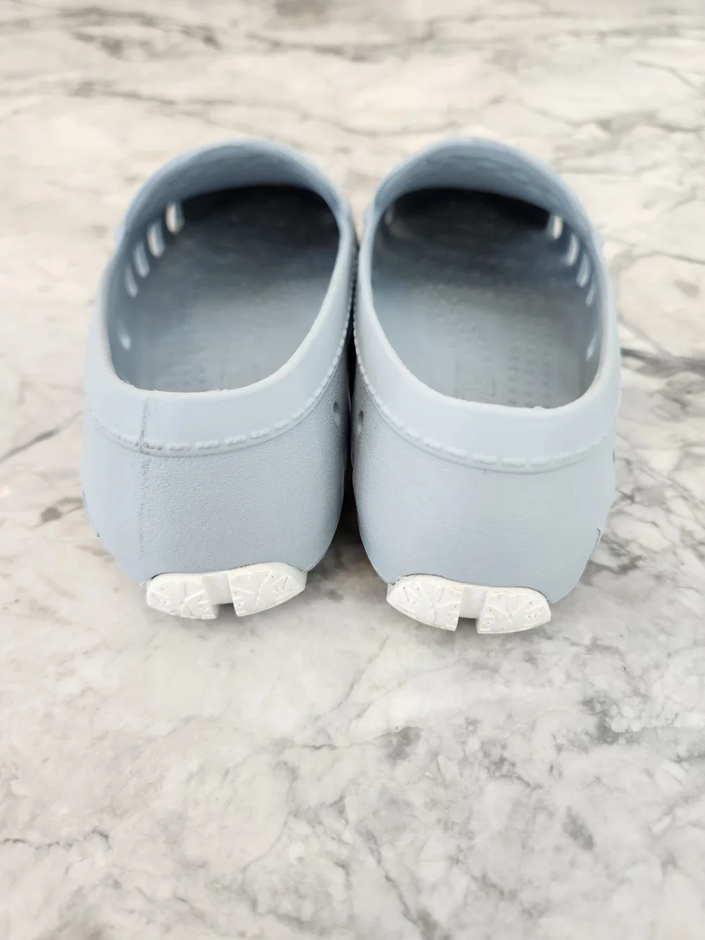 Floafers Country Club Kids Size 1 Light Blue Waterproof EVA Foam Penny Loafers